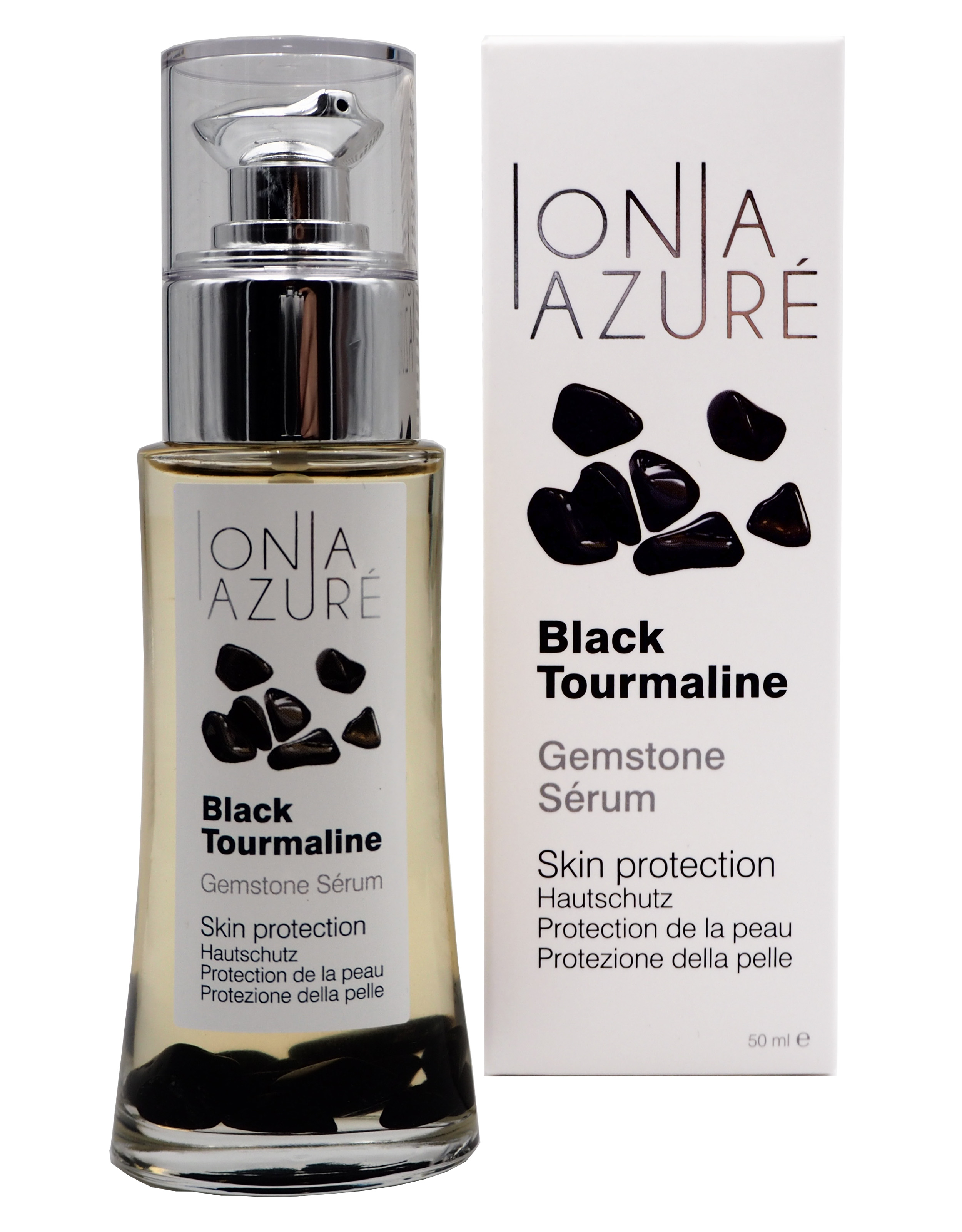 Black Tourmaline Gemstone Serum